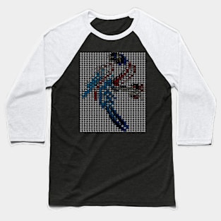 Binary code Parrot Baseball T-Shirt